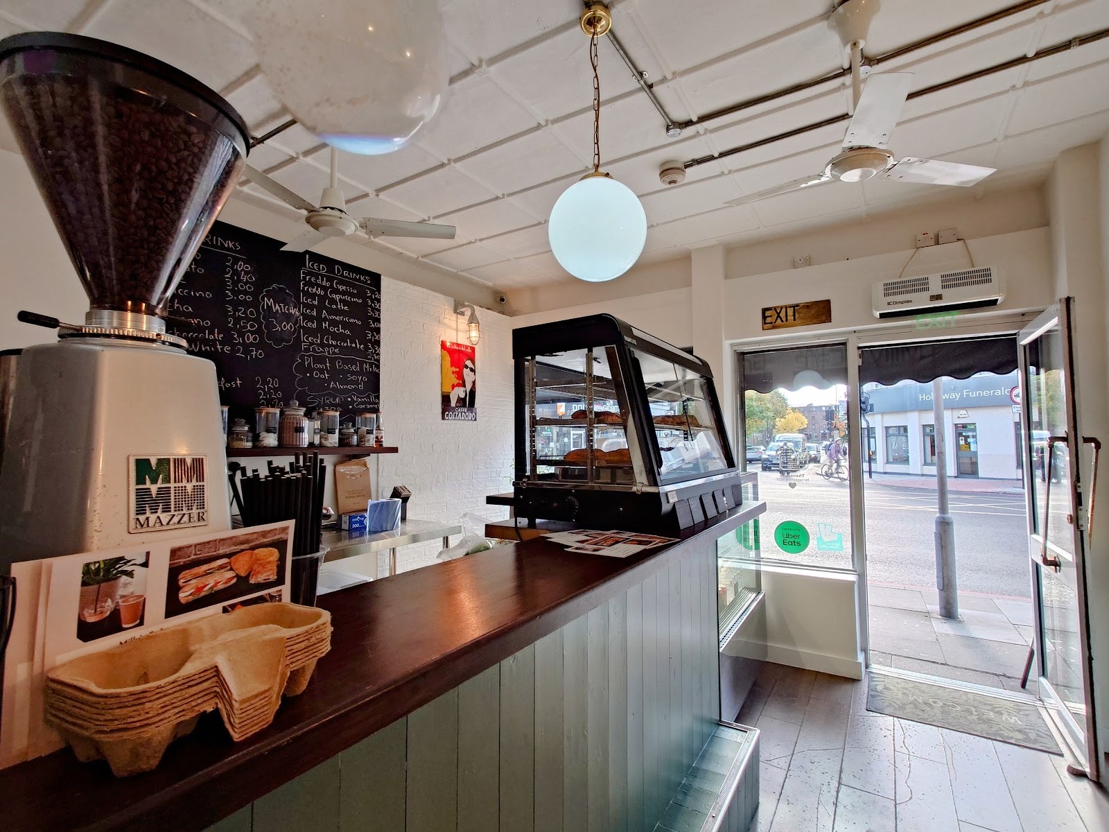 Milly's Cafe & Greek Bakery in Holloway London